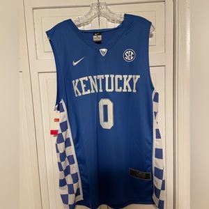 Kentucky Basketball Jersey blue medium